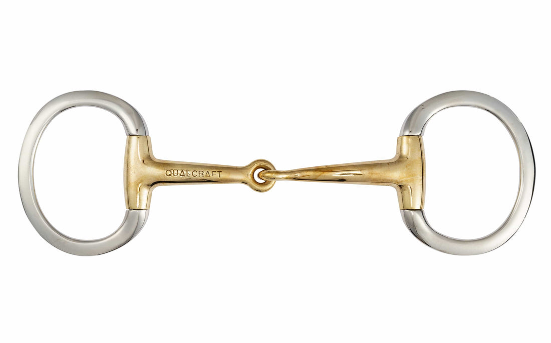 QualCraft English > Eggbutt 125mm Copper eggbutt Flat Dee Sanffle Bit