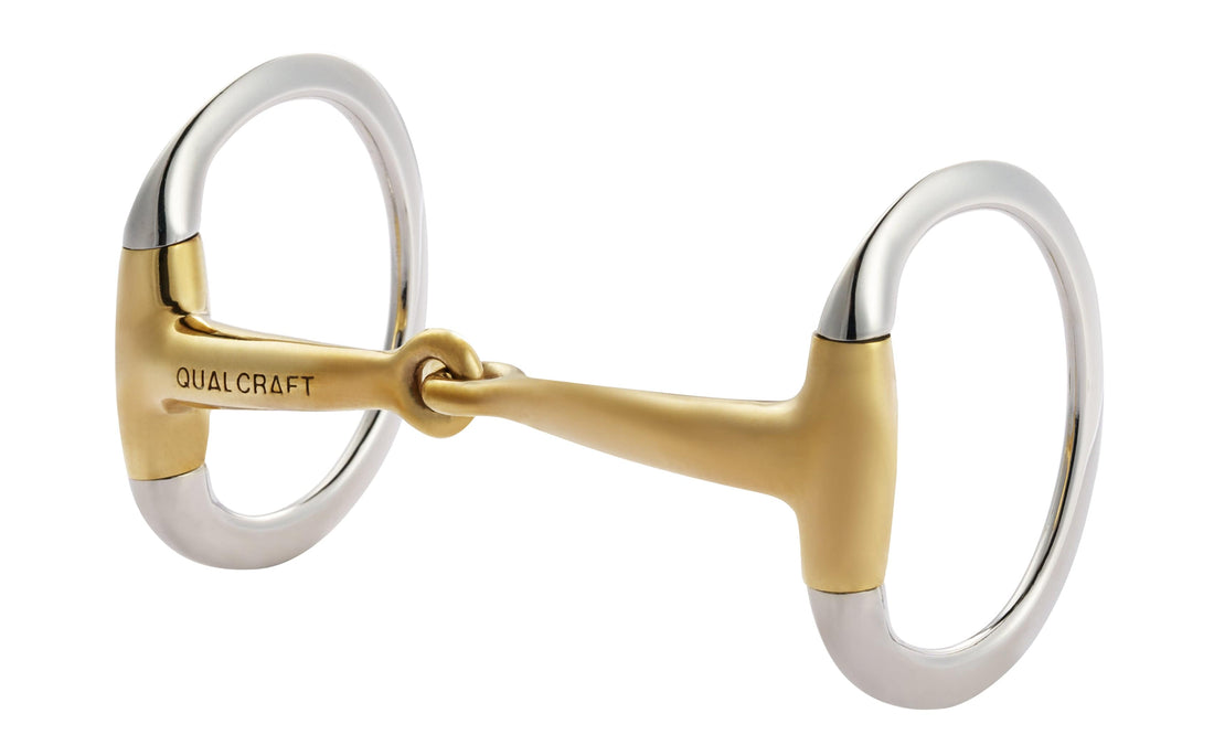 QualCraft English > Eggbutt 125mm Copper eggbutt Flat Dee Sanffle Bit