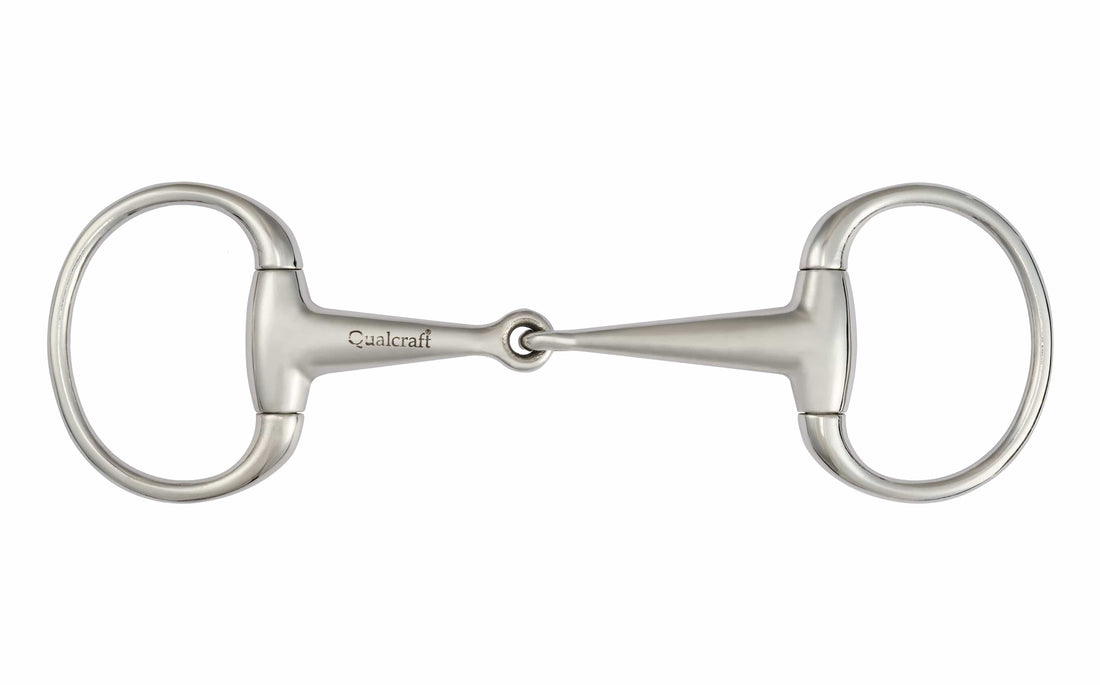 QualCraft English > Eggbutt 125mm Stainless Steel Eggbutt Bit, 60 mm Round Ring, 16mm Thickness