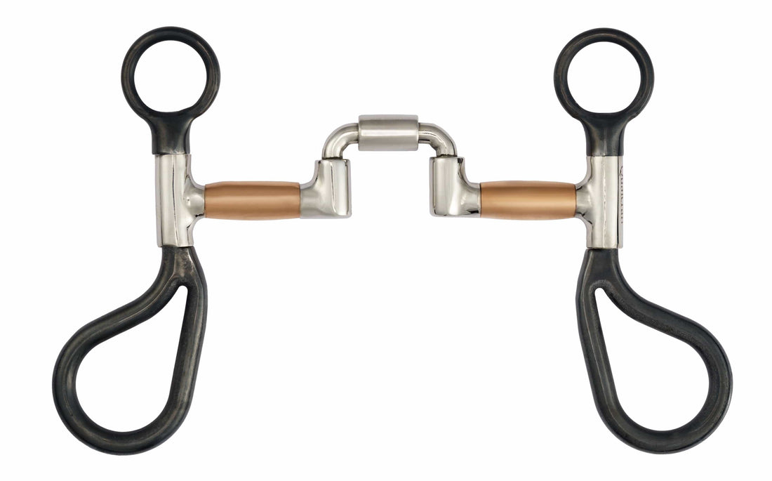 QualCraft Western > Correction bit 5" Square Port Correctional Bit with Copper Rollers