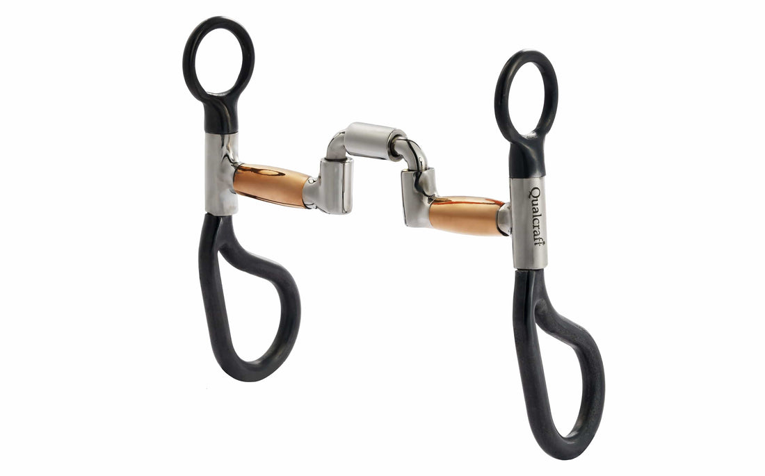 QualCraft Western > Correction bit 5" Square Port Correctional Bit with Copper Rollers