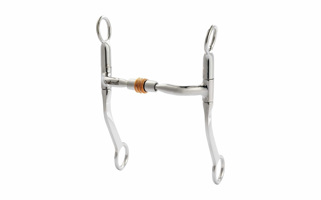 QualCraft Western > Roller bit 5" Stainless Steel Western Copper Roller Mouth Bit