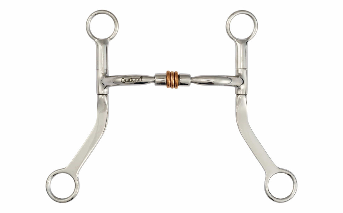 QualCraft Western > Roller bit 5" Stainless Steel Western Copper Roller Mouth Bit