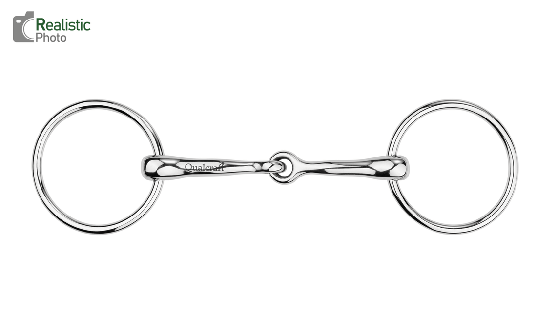Qualcraft Western > Snaffle bit 5" All Purpose Ring Snaffle Bit  Stainless Steel  Ring Snaffle Bit
