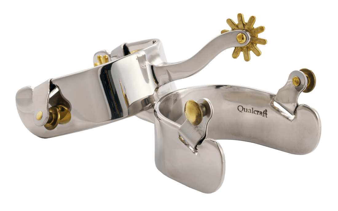 QualCraft Western > Spurs Men Stainless Steel Performace Men Spurs