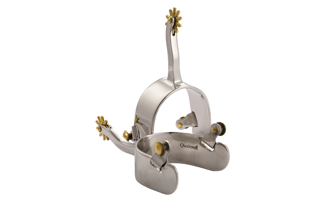 QualCraft Western > Spurs Men Stainless Steel Performace Men Spurs